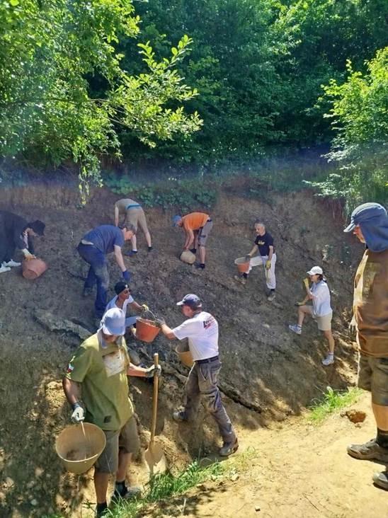 START OF VOLUNTEERING AT THE BIGGEST PYRAMID IN THE WORLD