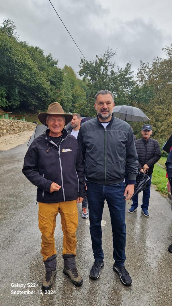Ministar vanjskih poslova BiH Elmedin Konaković posjetio lokacije Fondacije ‘Arheološki park: Bosanska piramida Sunca’ u nedjelju 14. septembra 2024.