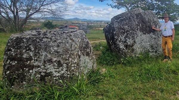DR SAM OSMANAGICH RESEARCHES MYSTERIOUS MEGALITH VESSELS IN LAOS