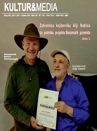Alija Kadrić – novinar, humanista i prijatelj bosanskih piramida