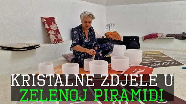 Kristalne zdjele u Zelenoj piramidi