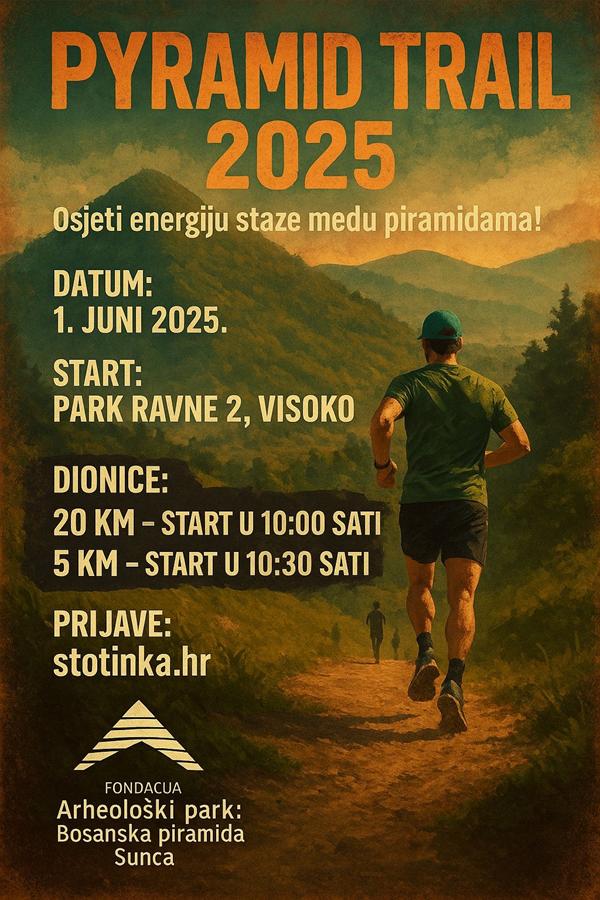 Mirza Handžić: “Prijavite se na Pyramid Trail 2025”