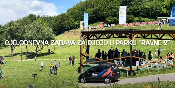 Cjelodnevna zabava za djecu u parku “Ravne 2” (17.05.2025)