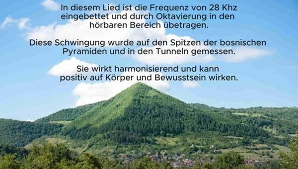 Pyramid Song – Iscjeljujuće zvučno putovanje do bosanskih piramida u Visokom s frekvencijom od 28 KHz