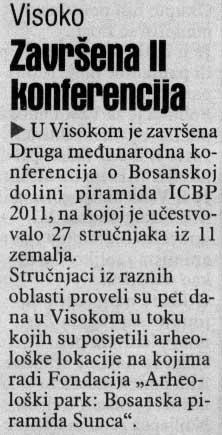 ZAVRŠENA II KONFERENCIJA