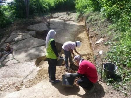TEAM OF MALAYSIAN ARCHAEOLOGISTS WORK AT THE BOSNIAN PYRAMIDS