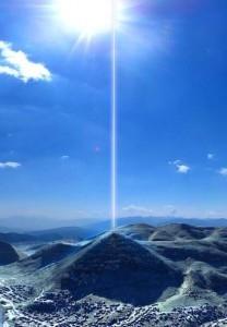 BOSNIAN PYRAMID SHOOTS ENERGY BEAM INTO SPACE!