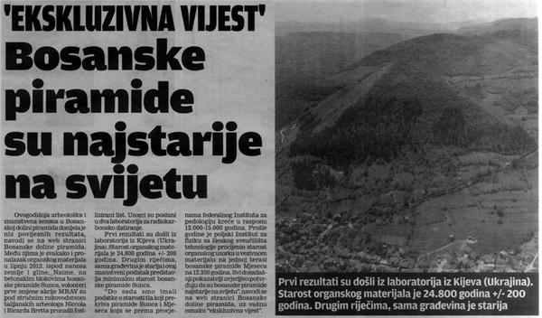 BOSANSKE PIRAMIDE SU NAJSTARIJE NA SVIJETU