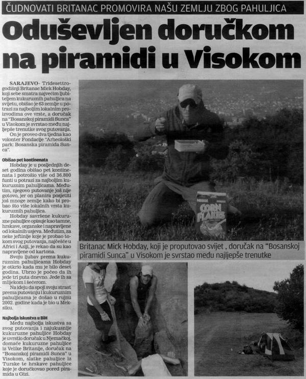 ČUDNOVATI BRITANAC PROMOVIRA NAŠU ZEMLJU ZBOG PAHULJICA