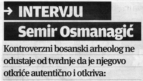 Intervju sa Semirom Osmanagićem