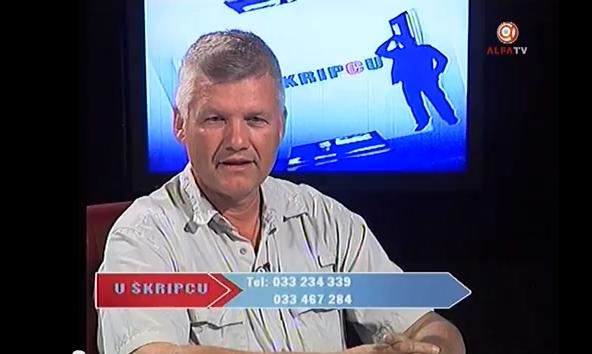GOSTOVANJE DR. SEMIRA OSMANAGICA NA TV “ALFA”