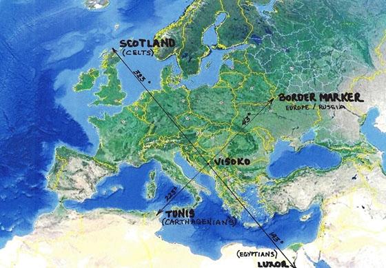 A Geoglyphic Study of the Bosnian Pyramids