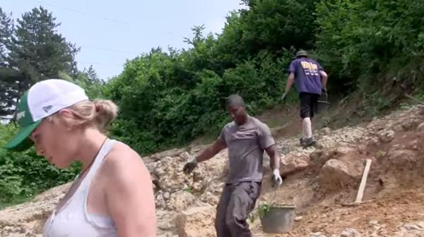 Second Shift Volunteers Bring Joy to the Excavation Process in the Bosnian Pyramid Complex