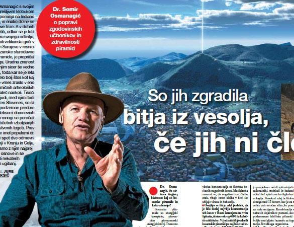 Dr. Osmanagic o promjeni knjiga historije i ljekovitosti energije piramida
