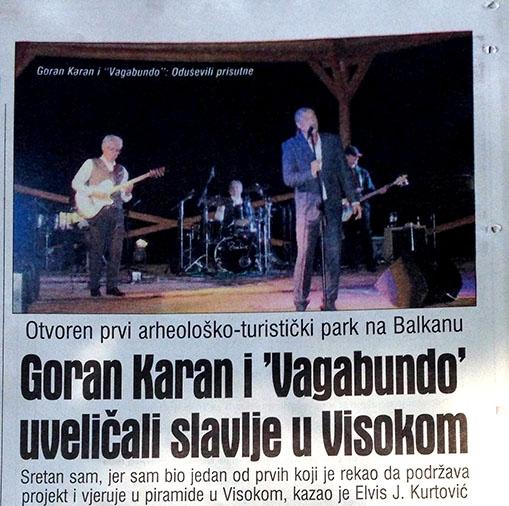 Goran Karan i “Vagabundo” uvelicali slavlje u Visokom