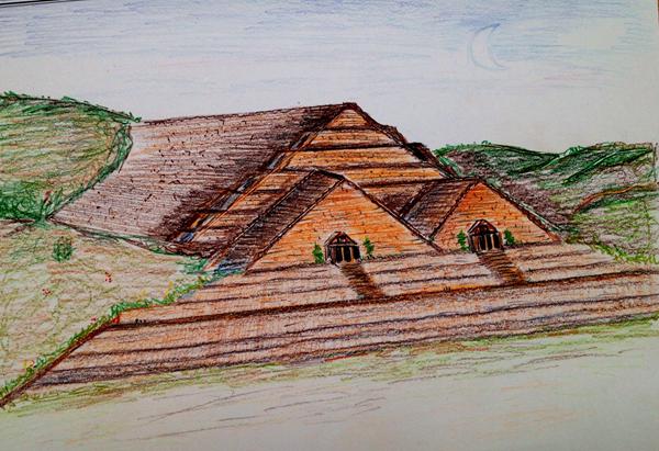 “INSIDE” THE SUN AND MOON PYRAMID