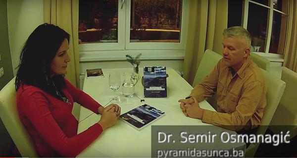 Dr. Osmanagić and Daniela Bosna about books about Bosnian pyramids (Osmanagich in CZ 2/6)