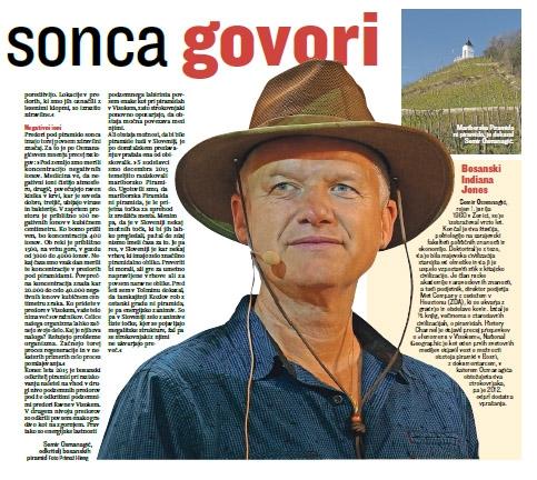 Bosanska piramida – Nedjeljne Novice, Slovenija