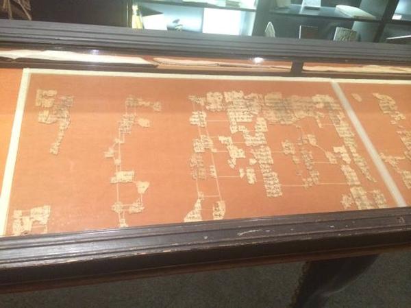 THE MOST VALUABLE EGYPTIAN DOCUMENT IS IN …?