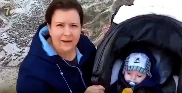 Remarkable baby health improvement after tunnel visits