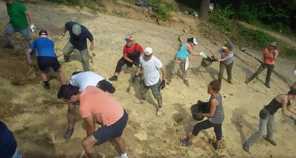 FORTY TWO VOLUNTEERS IN FORTH SHIFT IN VISOKO