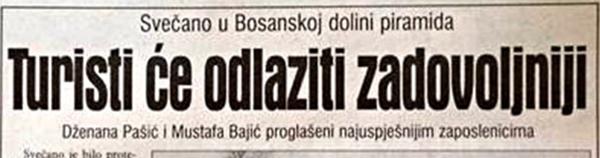 Svečano u Bosanskoj dolini piramida: “Turisti će odlaziti zadovoljni”