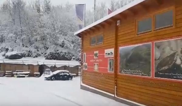 Winter video clip from Underground Labyrinth Ravne in Visoko