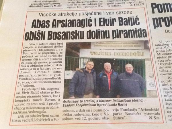Press clipping – Avaz 09.01.2018.