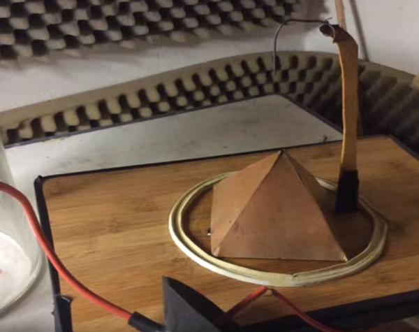 Strange Pyramid Effect