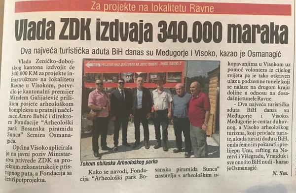 Vlada ZDK izdvaja 340.000 KM za infrastrukturu na Ravnama