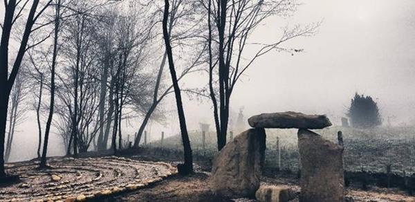 MYSTICAL STONE INSTALLATIONS AT THE AIR SPA