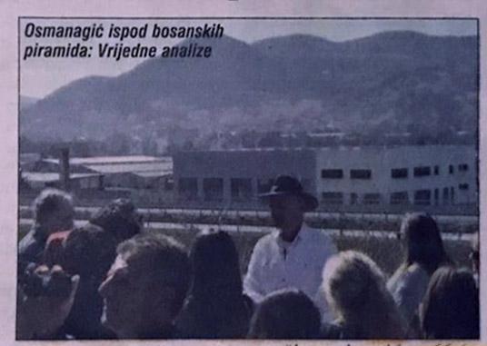 Dnevni avaz 21.11.2019: Energija na bosanskim piramidama snažnija od meksičkih