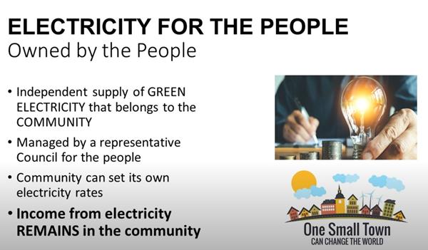GREEN Electricity – For Small Towns in the USA – UBUNTU Planet USA
