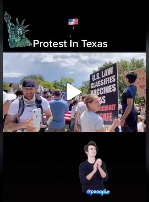 PROTEST IN TEXAS