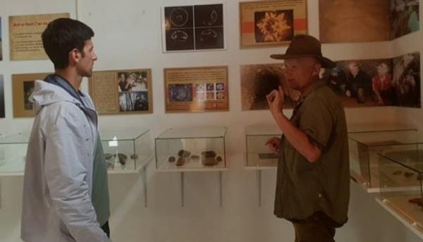 The best Tennis Player in the World Novak Dokovic visited Pyramids in Visoko