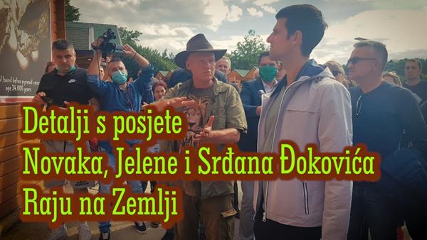 Ekskluzivni detalji s posjete Novaka Đokovića