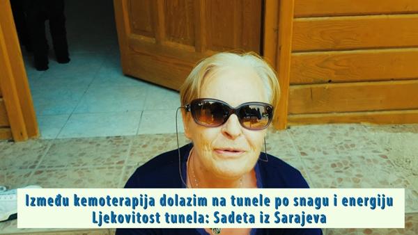 Između kemoterapija dolazim na tunele po snagu i energiju. Ljekovitost tunela: Sadeta iz Sarajeva