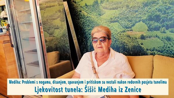 Mediha: Problemi s nogama, disanjem, spavanjem i pritiskom su nestali nakon posjeta tunelima
