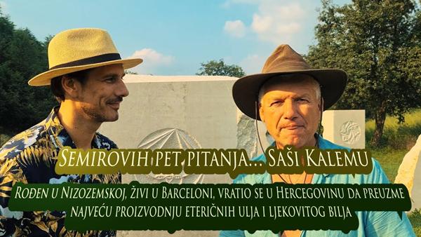 Semirovih pet pitanja… Saši Kalemu