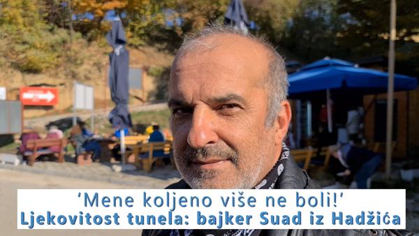 Ljekovitost tunela: bajker Suad iz Hadžića