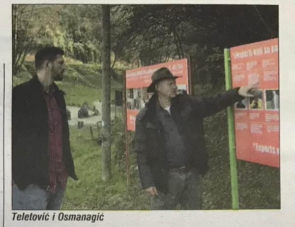 Mirza Teletović obišao piramide u Visokom