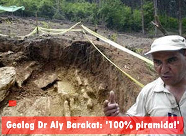 Geolog Dr Aly Barakat: ‘100% piramida!’