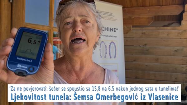 ‘Za ne povjerovati: šećer se spoustio sa 15,8 na 6,5 nakon jednog sata u tunelima!’