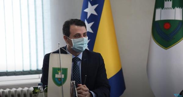 GRADONAČELNIK MIRZA GANIĆ ODRŽAO SASTANAK SA dr. SEMIROM OSMANAGIĆEM