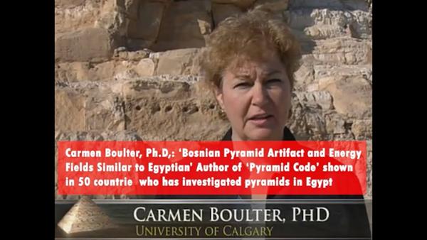 Carmen Boulter, Ph.D,: ‘Bosnian Pyramid Artifacts and Energy Fields Similar to Egyptian’