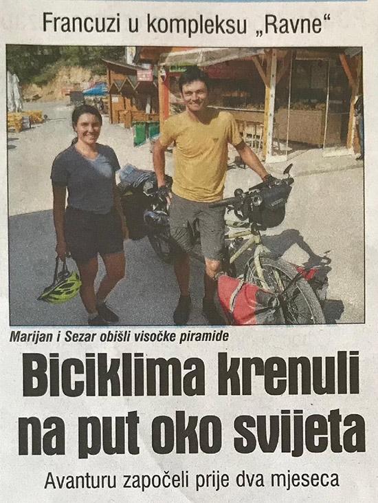 Dnevni avaz: Francuzi u kompleksu ‘Ravne’