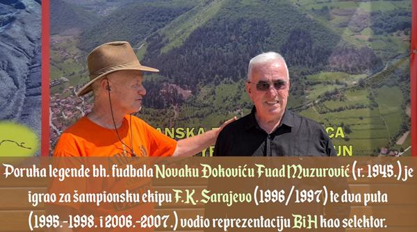 Poruka legende bh. fudbala Novaku Đokoviću