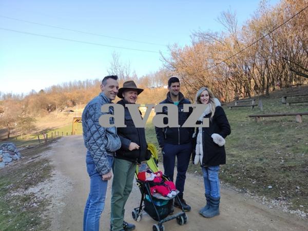 Ekskluzivno: Novak Đoković s porodicom stigao u Visoko